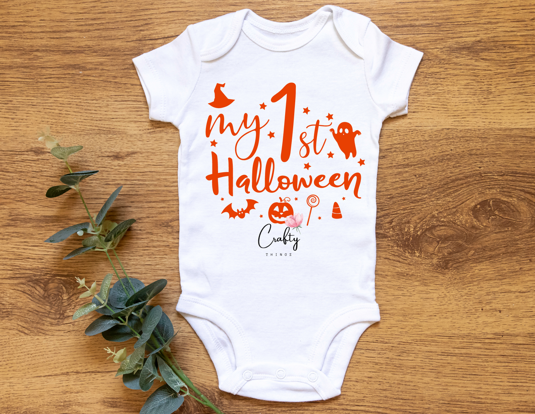 MY 1st Halloween onesie